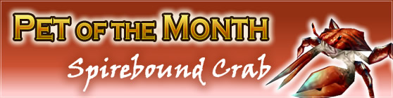 Spirebound Crab — Pet of the Month