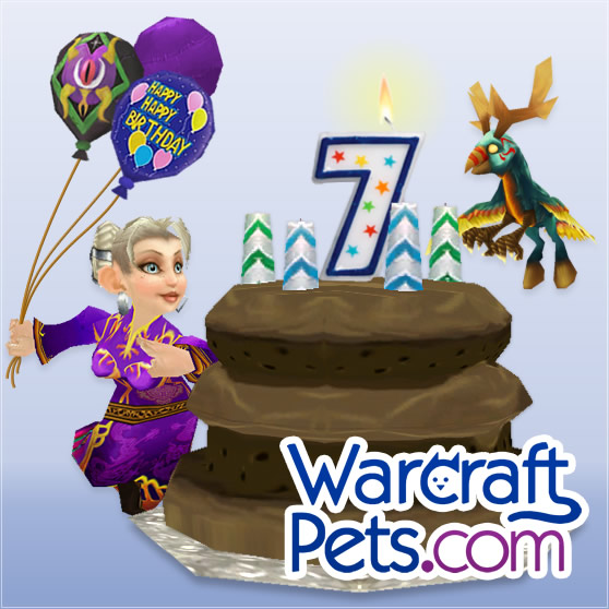 WarcraftPets' 7th Birthday!