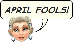 April Fool's!