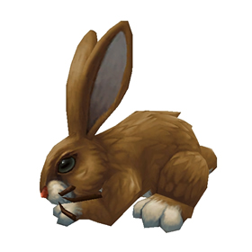 brown rabbit toy